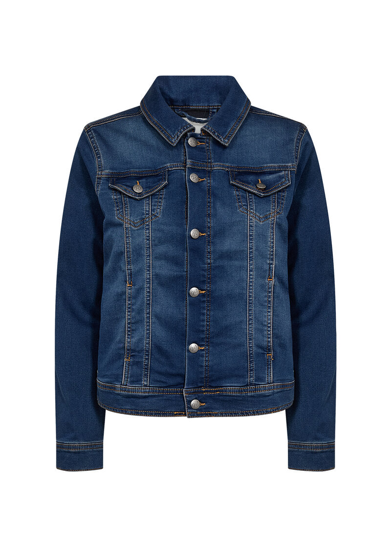 Summer 18 Jeansjacka Dam Blue Denim Wasabiconcept