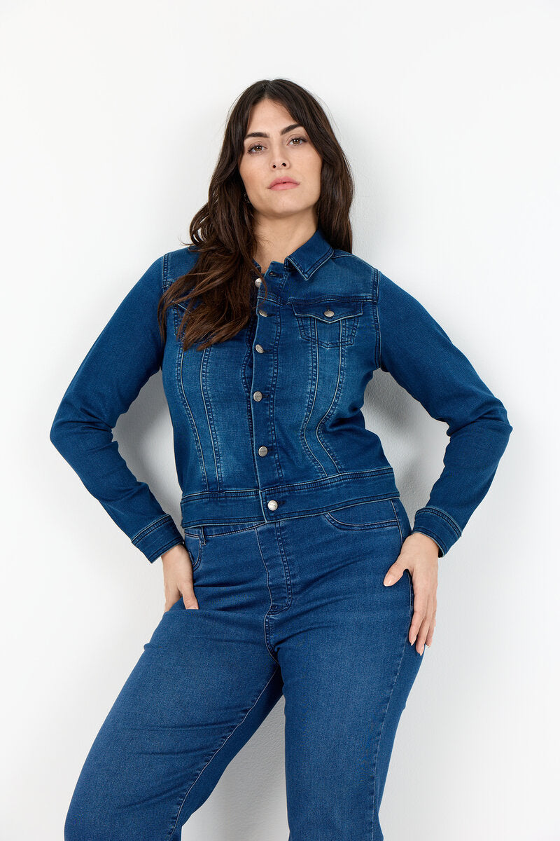 Summer 4 Jeans Jacket Women Blue Denim Wasabiconcept