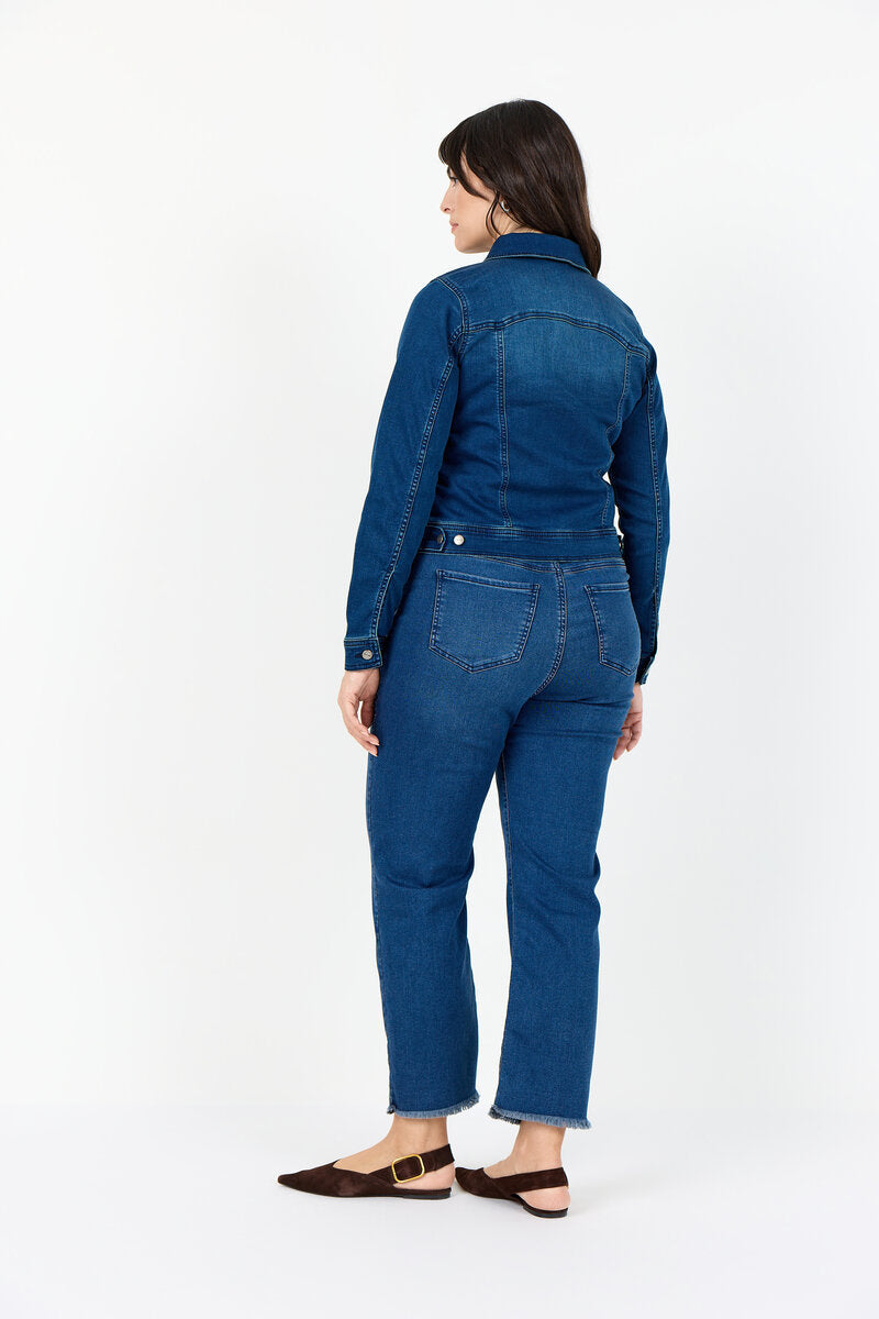 Summer 4 Jeans Jacket Women Blue Denim Wasabiconcept