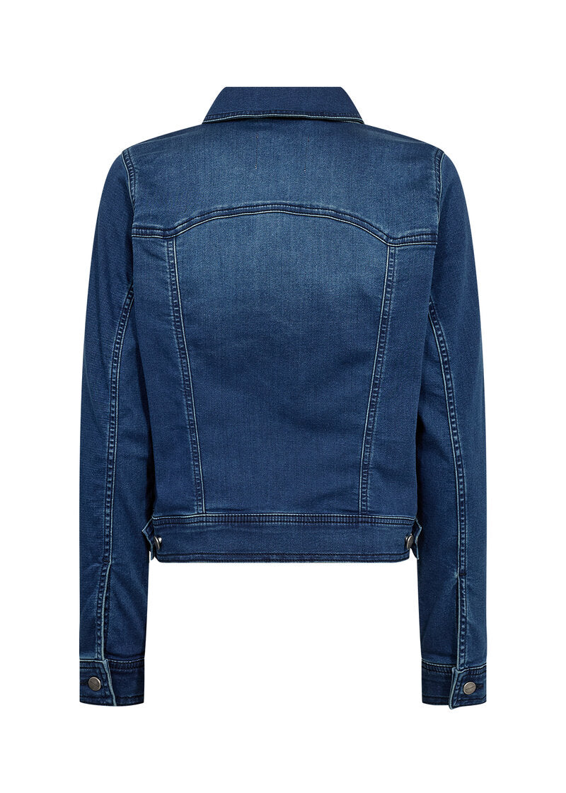 Summer 4 Jeans Jacket Women Blue Denim Wasabiconcept