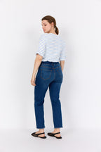 Summer 5 Ankel Jeans Dam Blue Denim Wasabiconcept