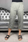 Way Of Sweden Akila 1C Capri Ladies Khaki - Way of Sweden
