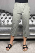 Way Of Sweden Akila 1C Capri Ladies Khaki - Way of Sweden