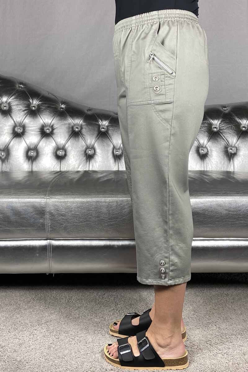 Way Of Sweden Akila 1C Capri Ladies Khaki - Way of Sweden