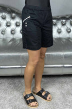Akila 2C Shorts Women Black - Way Of Sweden