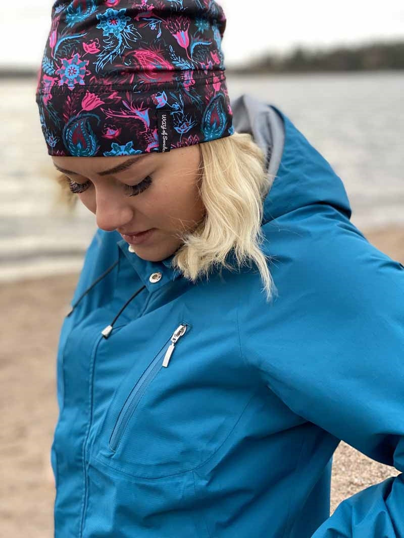 Anna 3L Scull Cap Woman Petroleum - Way of Sweden