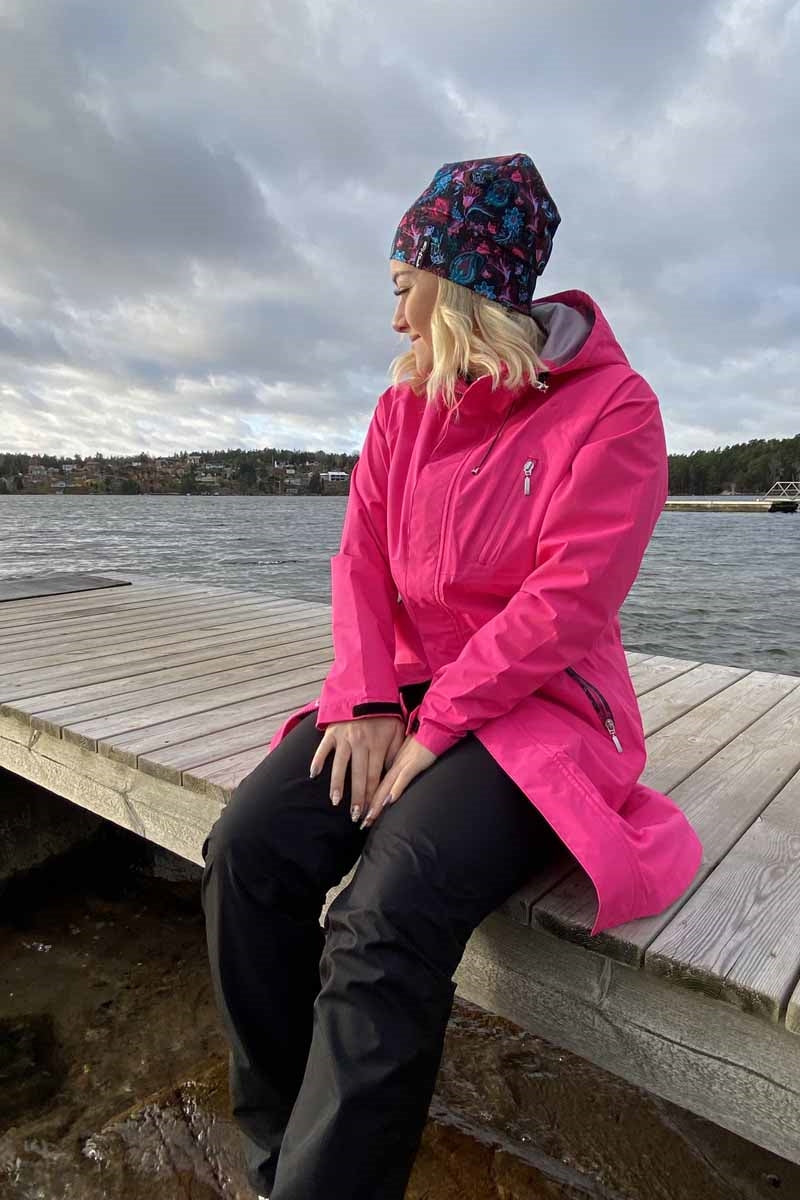 Anna 3L Shell Jacket Women Pink - Way of Sweden
