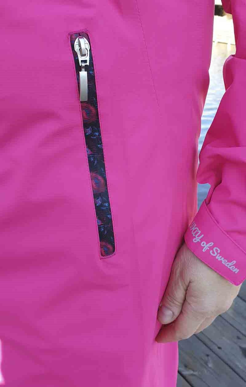 Anna 3L Shell Jacket Women Pink - Way of Sweden