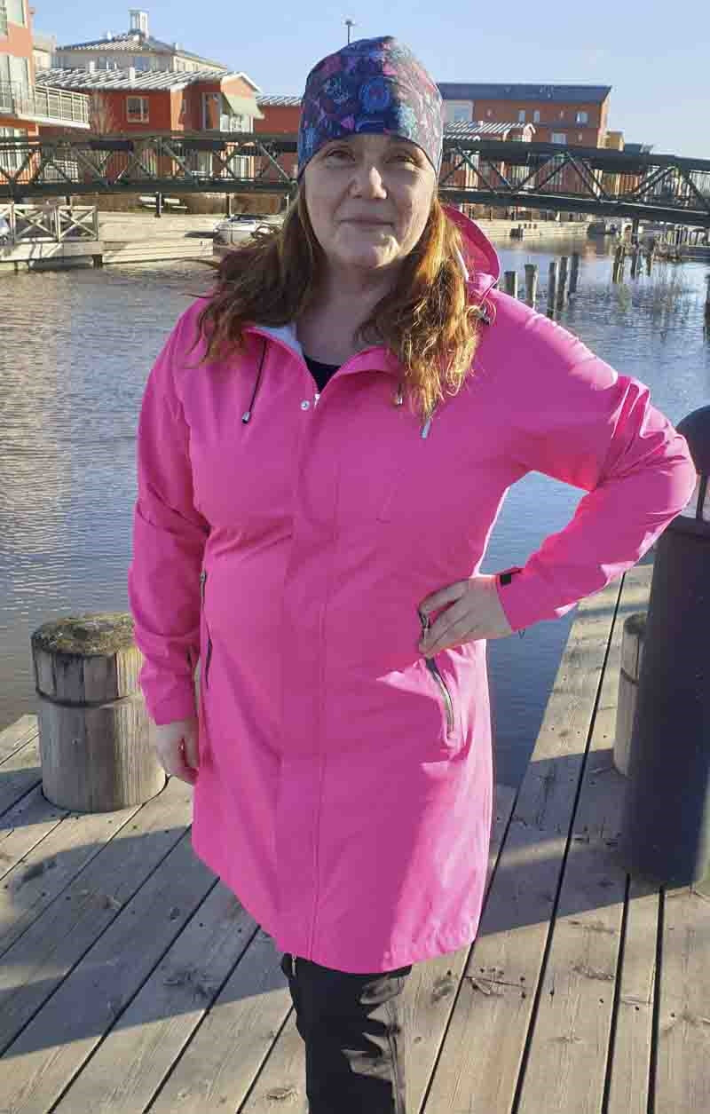 Anna 3L Shell Jacket Women Pink - Way of Sweden