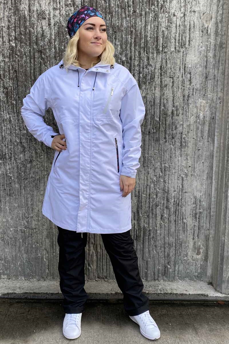 Anna 3L Hardshell Jacket Women White - Way of Sweden