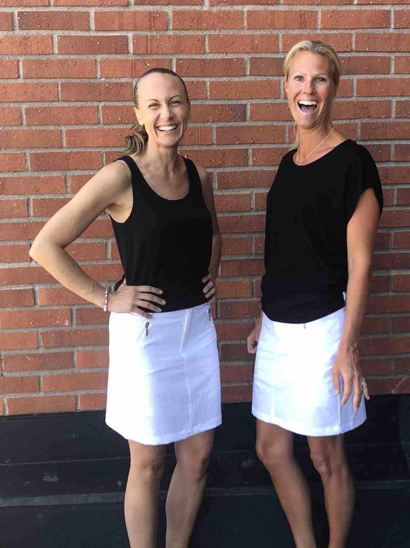 Annika Outdoor Stretch Skort Women White - Way of Sweden