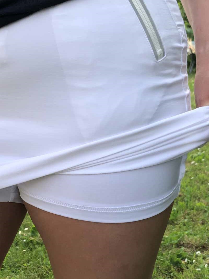 Annika Outdoor Stretch Skort Women White - Way of Sweden