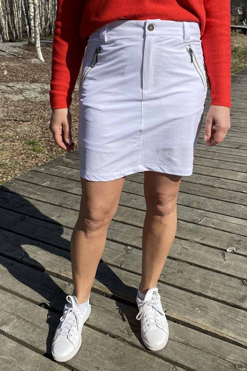 Annika Outdoor Stretch Skort Women White - Way of Sweden