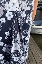 Carina Dress Women Flow Dark Navy Way of Sweden