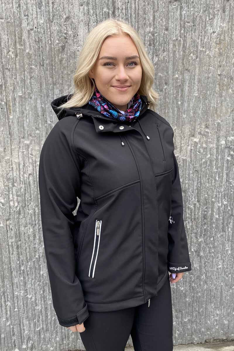 Ebba Women's Softshell Jacket Black - Way of Sweden