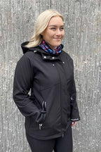 Ebba Softshelljacka Dam Svart - Way of Sweden