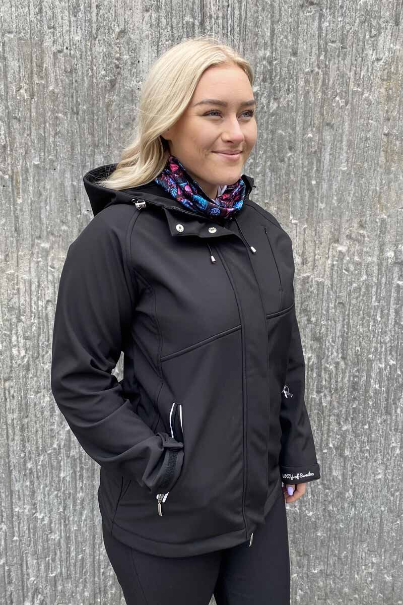 Ebba Women's Softshell Jacket Black - Way of Sweden