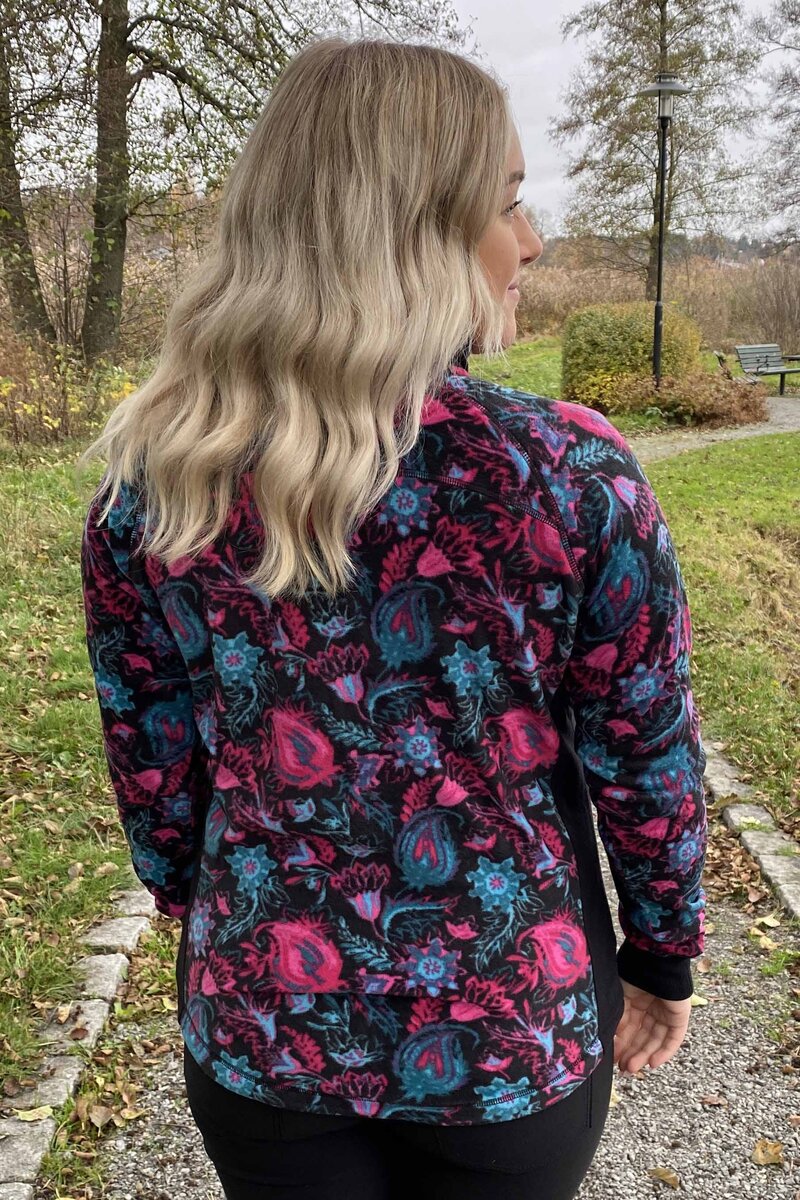 Flisa Women's Patterned Fleece Jacket Way of Sweden