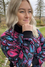 Flisa Women's Patterned Fleece Jacket Way of Sweden