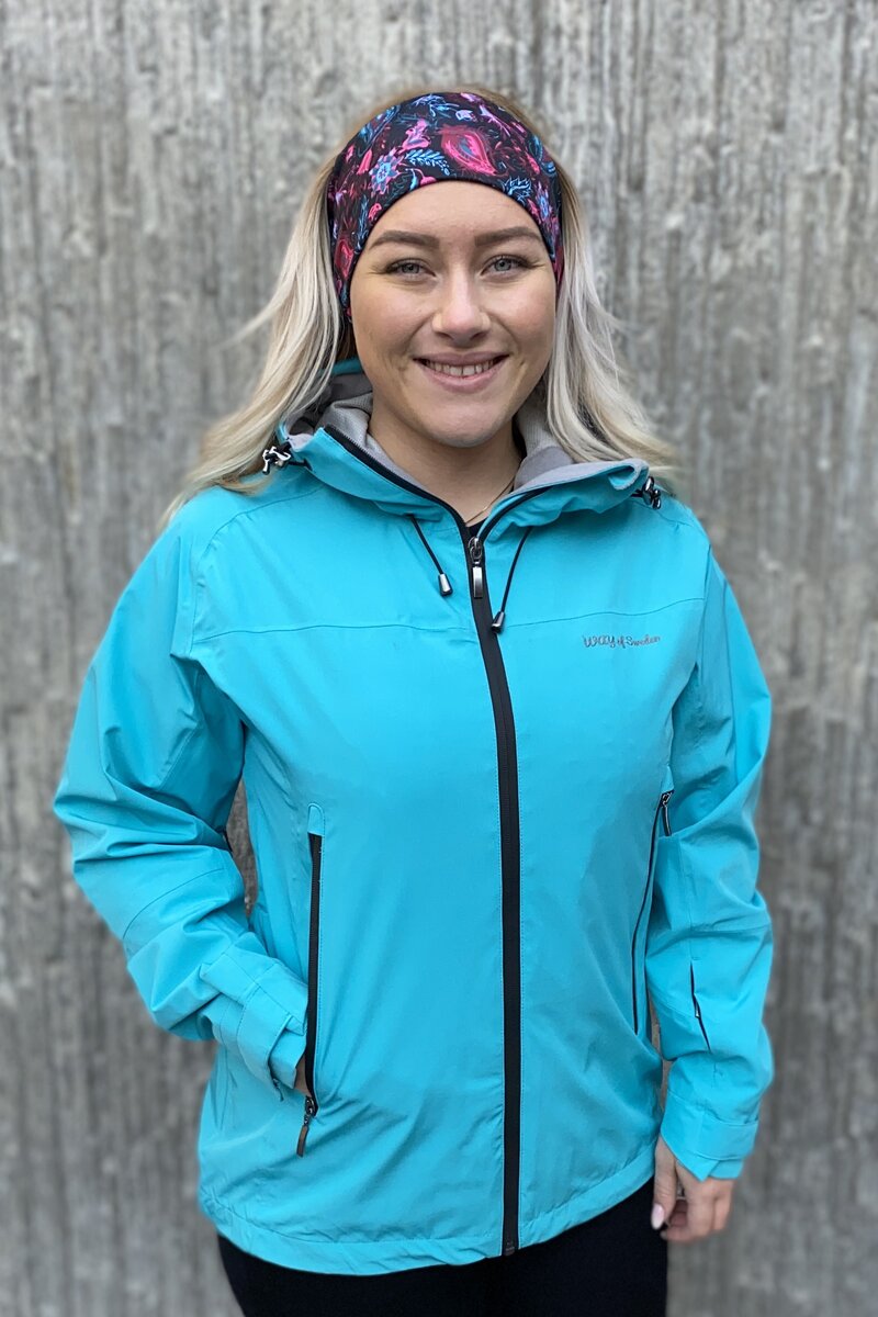 Way Of Sweden Kerstin Shell Jacket Women Arctic Blue - Way of Sweden