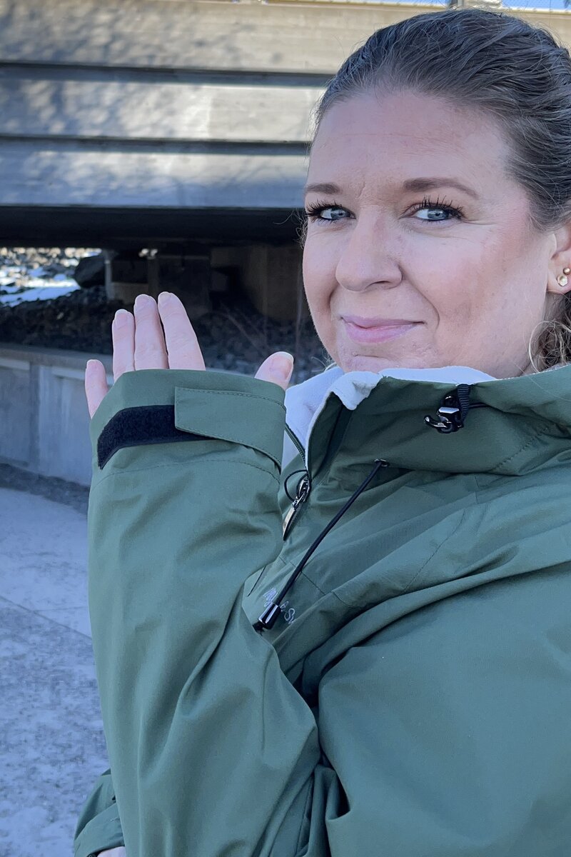 Kerstin Shell Jacket Women Green Way of Sweden