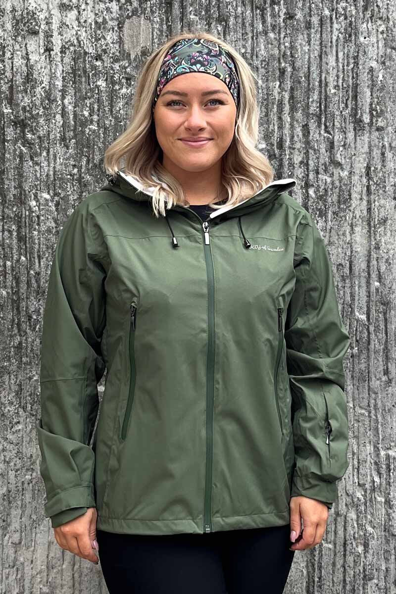 Kerstin Shell Jacket Women Green Way of Sweden