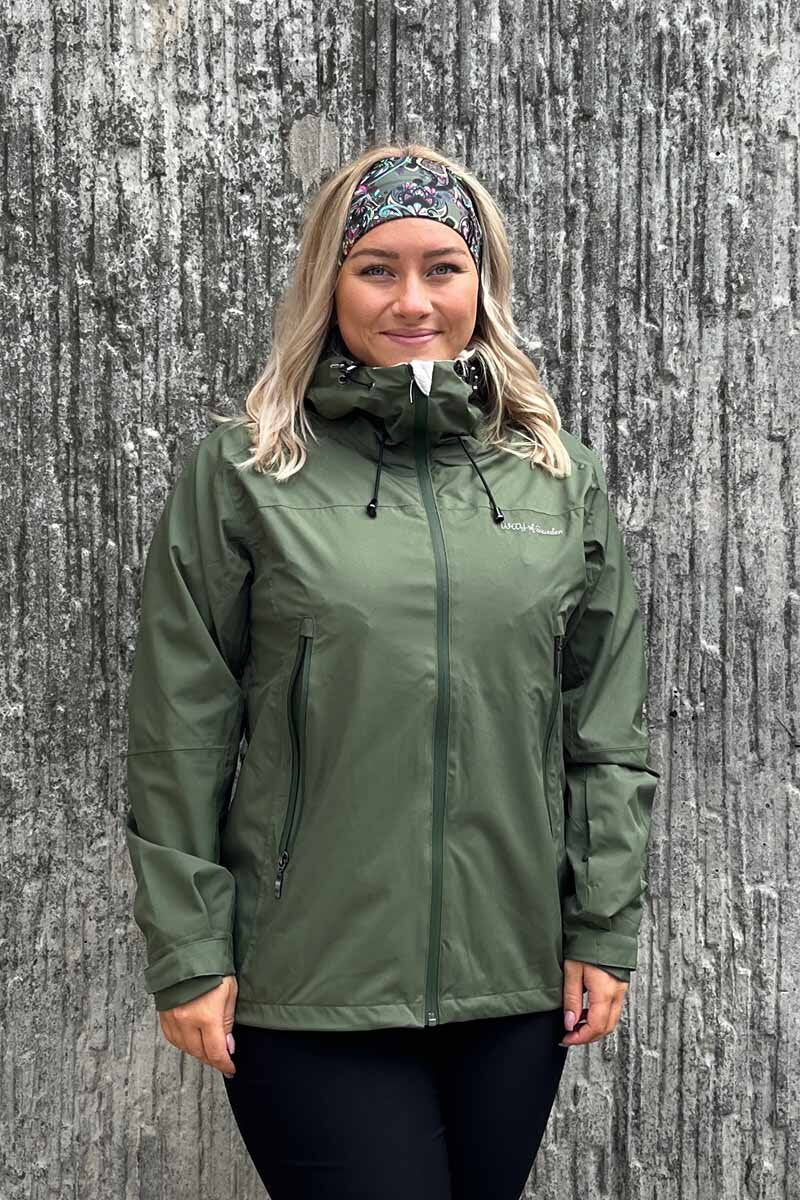 Kerstin Shell Jacket Women Green Way of Sweden