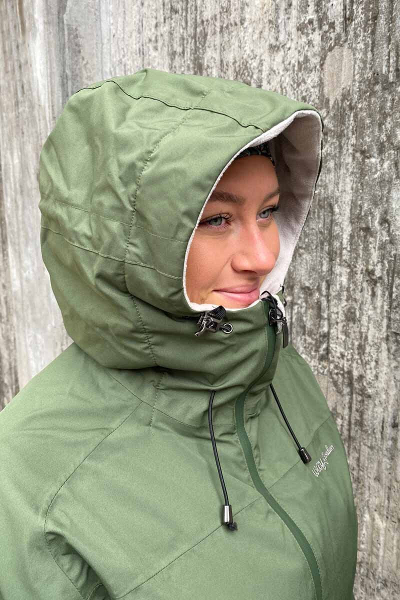 Kerstin Shell Jacket Women Green Way of Sweden