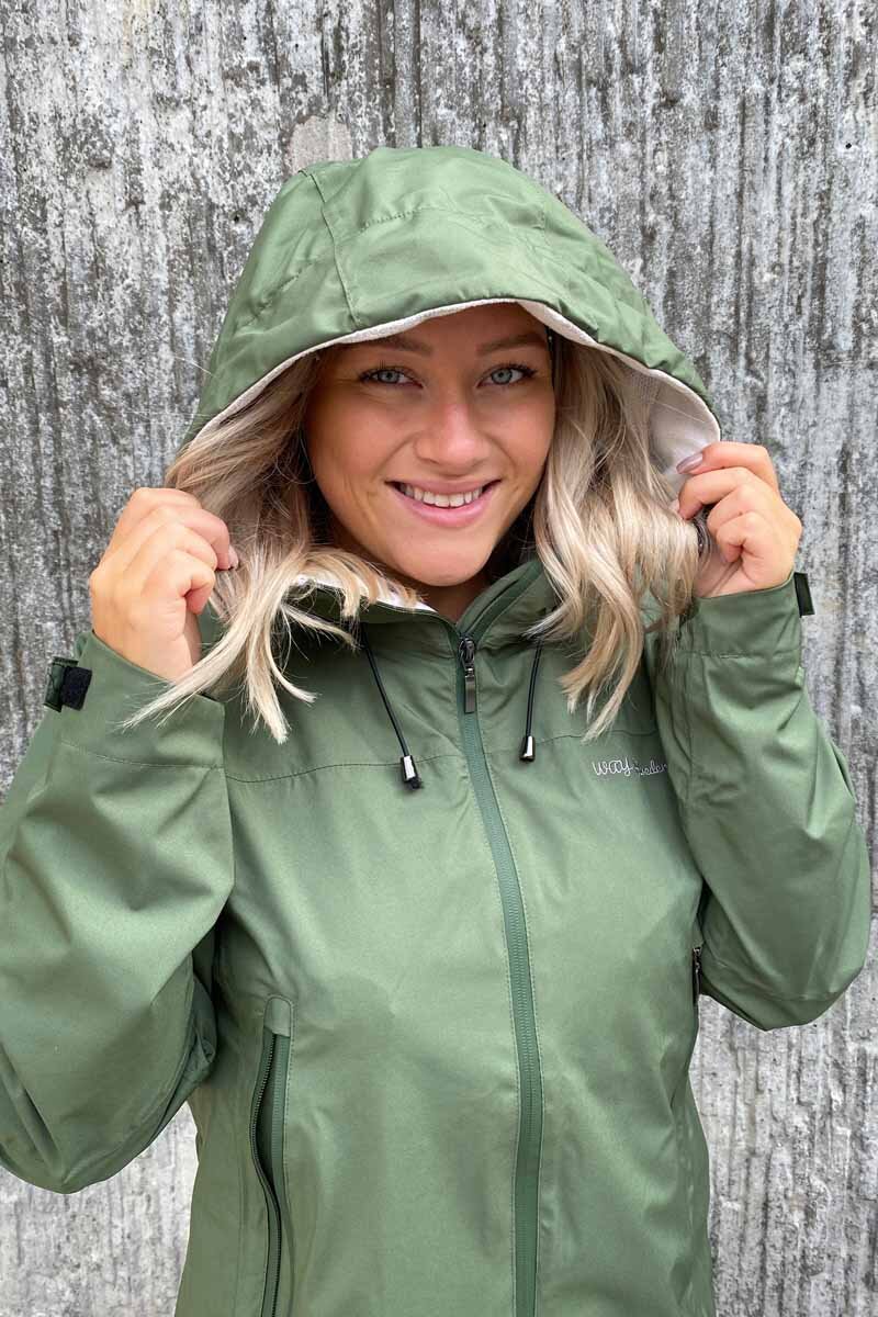 Kerstin Shell Jacket Women Green Way of Sweden