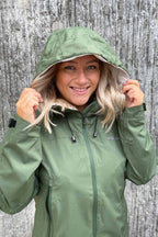 Kerstin Shell Jacket Women Green Way of Sweden