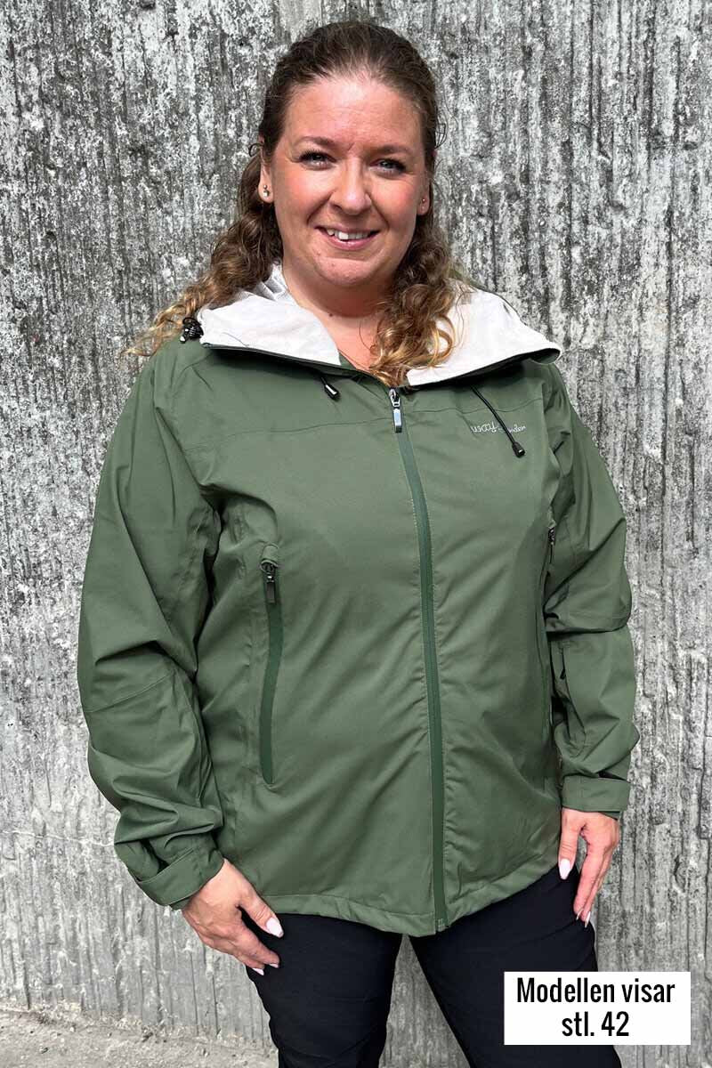 Kerstin Shell Jacket Women Green Way of Sweden
