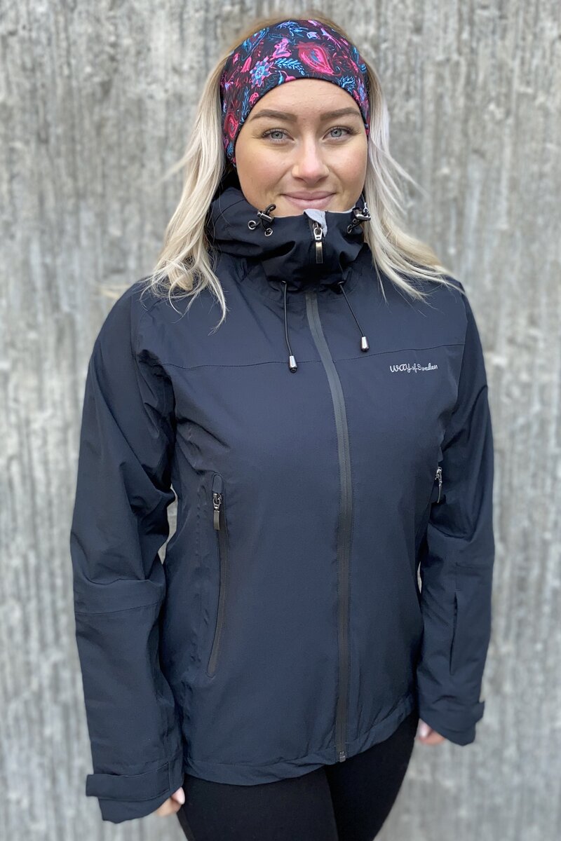 Way Of Sweden Kerstin Shell Jacket Women Black - Way of Sweden