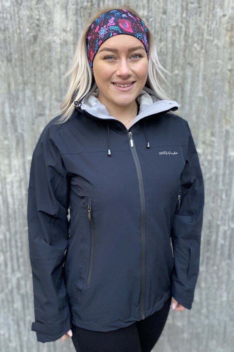 Way Of Sweden Kerstin Shell Jacket Women Black - Way of Sweden