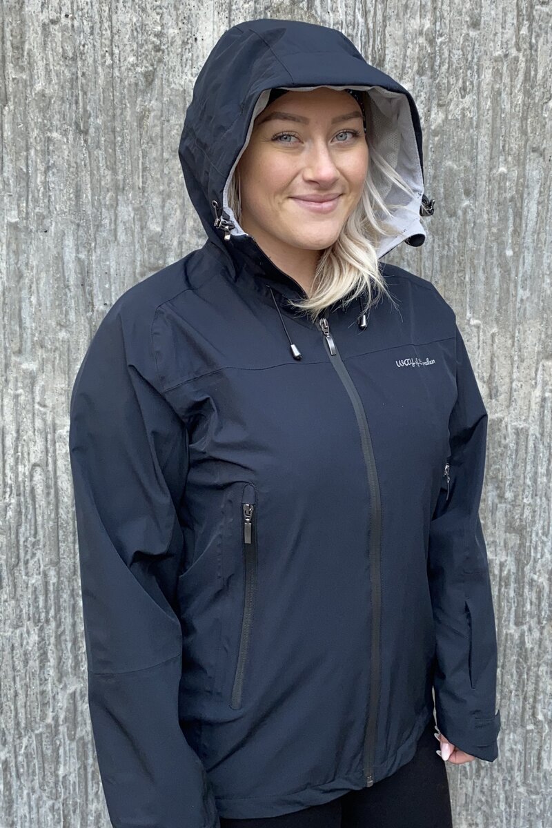Way Of Sweden Kerstin Shell Jacket Women Black - Way of Sweden