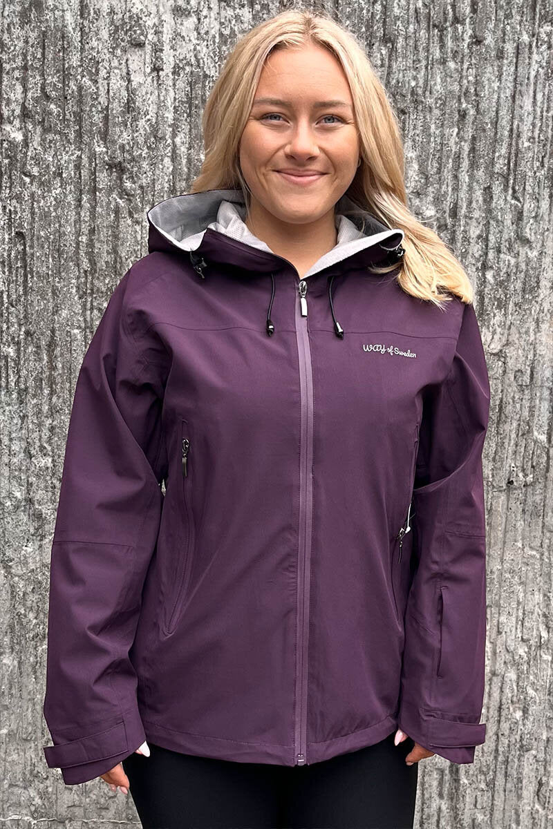 Kerstin Shell Jacket Women Winered Way of Sweden