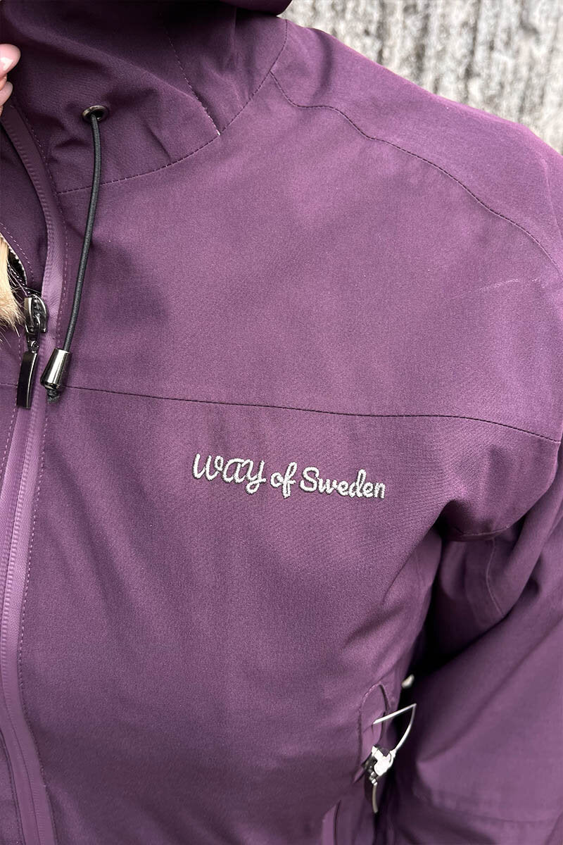 Kerstin Shell Jacket Women Winered Way of Sweden