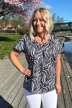 Lovisa Top Women Fantasy Black Way of Sweden