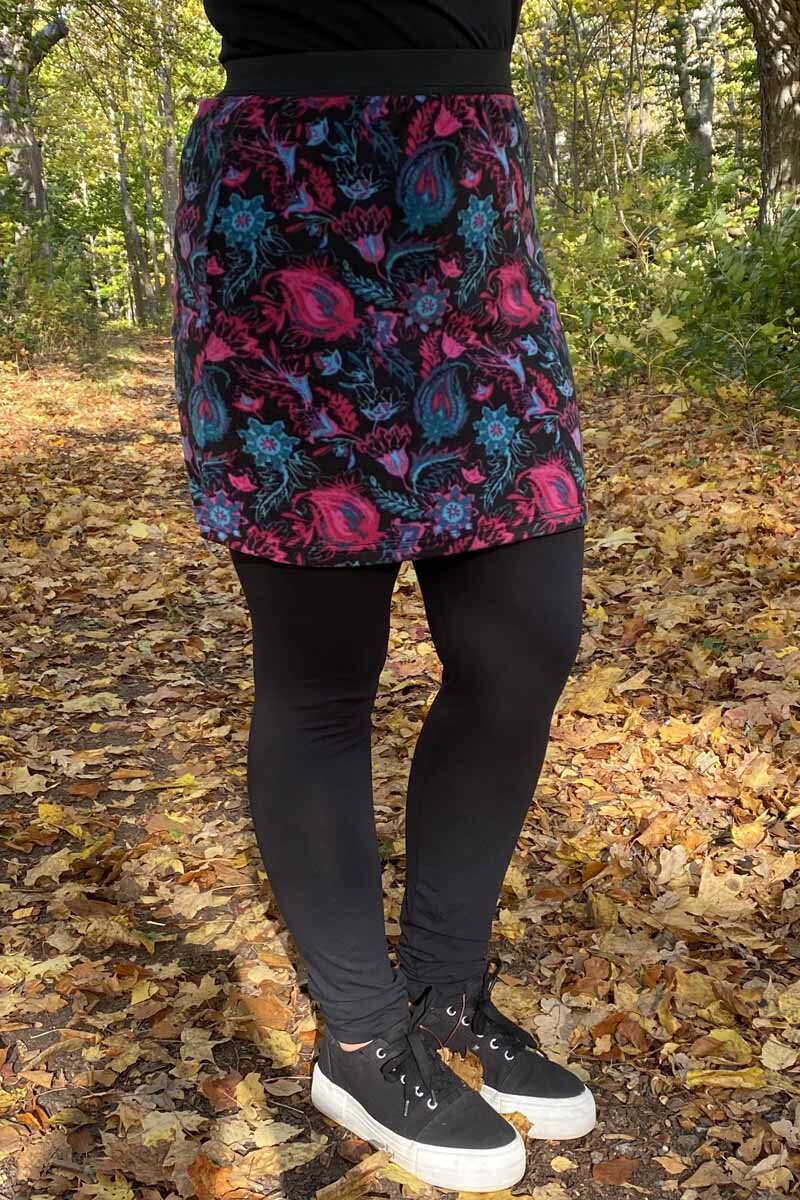 Maja Fleece Skirt Women's Patterned Way of Sweden