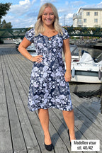 Maria Dress Women Flow Dark Navy Way of Sweden