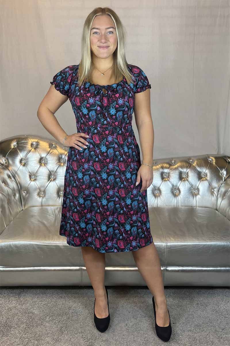 Maria Dress Women WOS Flower Print Way of Sweden