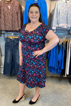 Maria Dress Women WOS Flower Print Way of Sweden