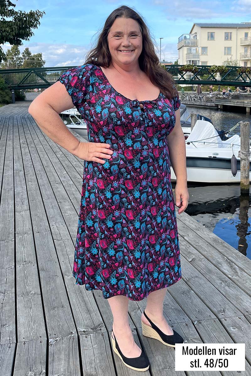Maria Dress Women WOS Flower Print Way of Sweden