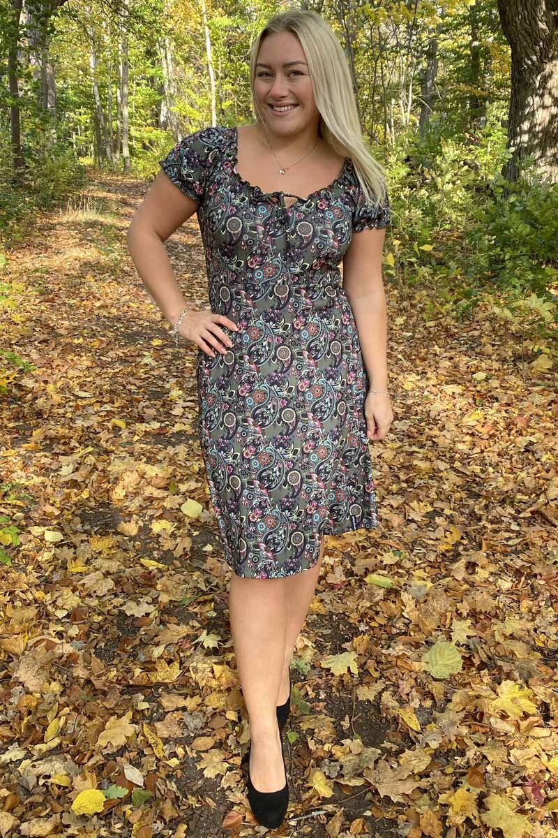 Maria Dress Women WOS Paisley Print Way of Sweden