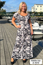 Maxi Dress Women Flow Black Way of Sweden