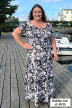 Maxi Dress Women Flow Black Way of Sweden