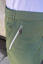 Monika Regular Skort Dam Grön Way of Sweden