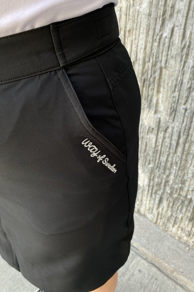 Monika SHORT Skort Black Women - Way of Sweden