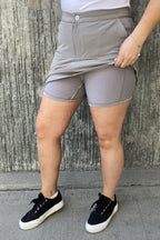 Monika SHORT Skort Grey Women - Way of Sweden
