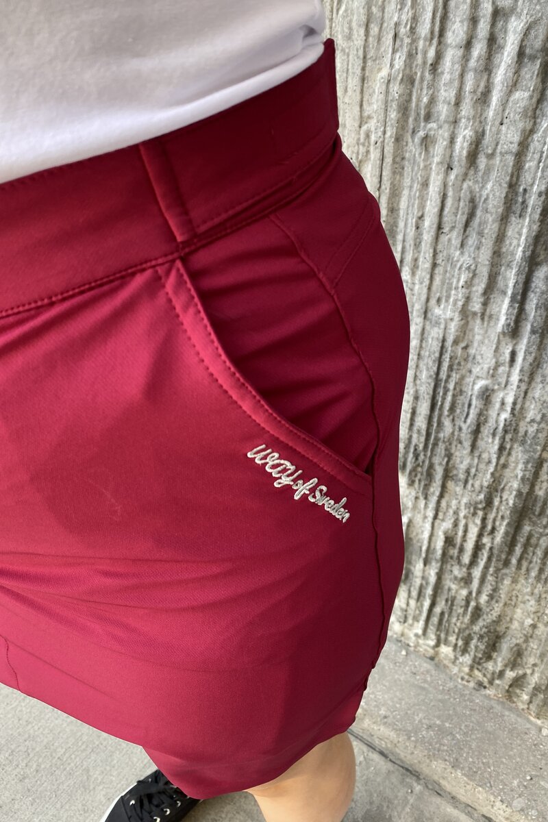Monika SHORT Skort Raspberry Women - Way of Sweden