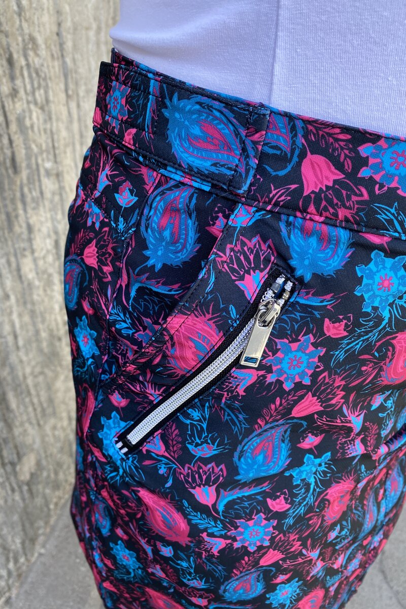Monika SHORT Skort Patterned Women - Way of Sweden